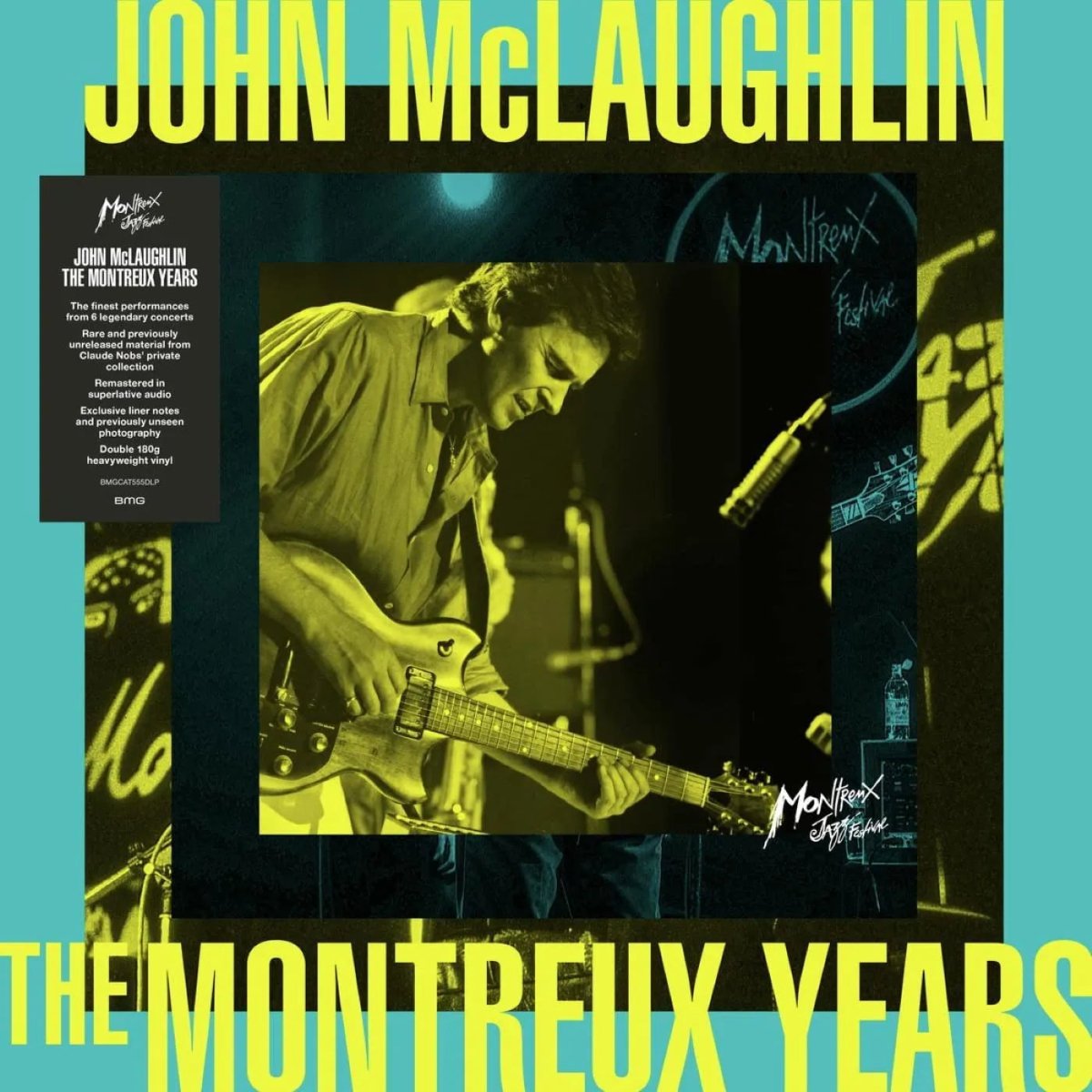 John McLaughlin – The Montreux Years double vinyl LP set featuring live performances from the Montreux Jazz Festival.