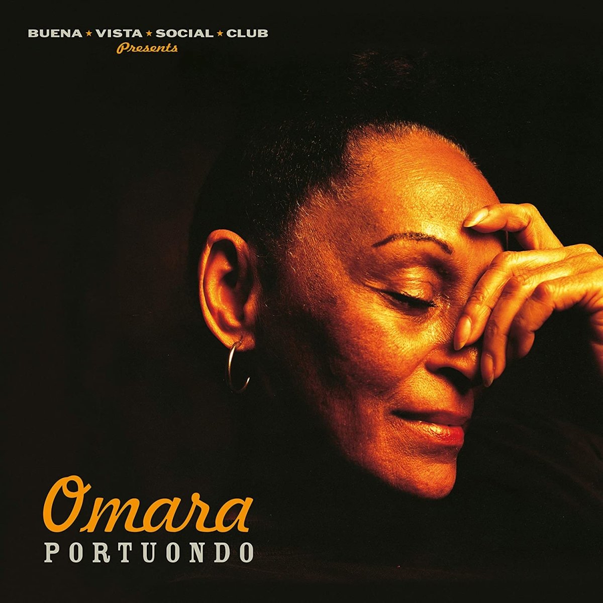 Self-titled Omara Portuondo vinyl record with Cuban flair