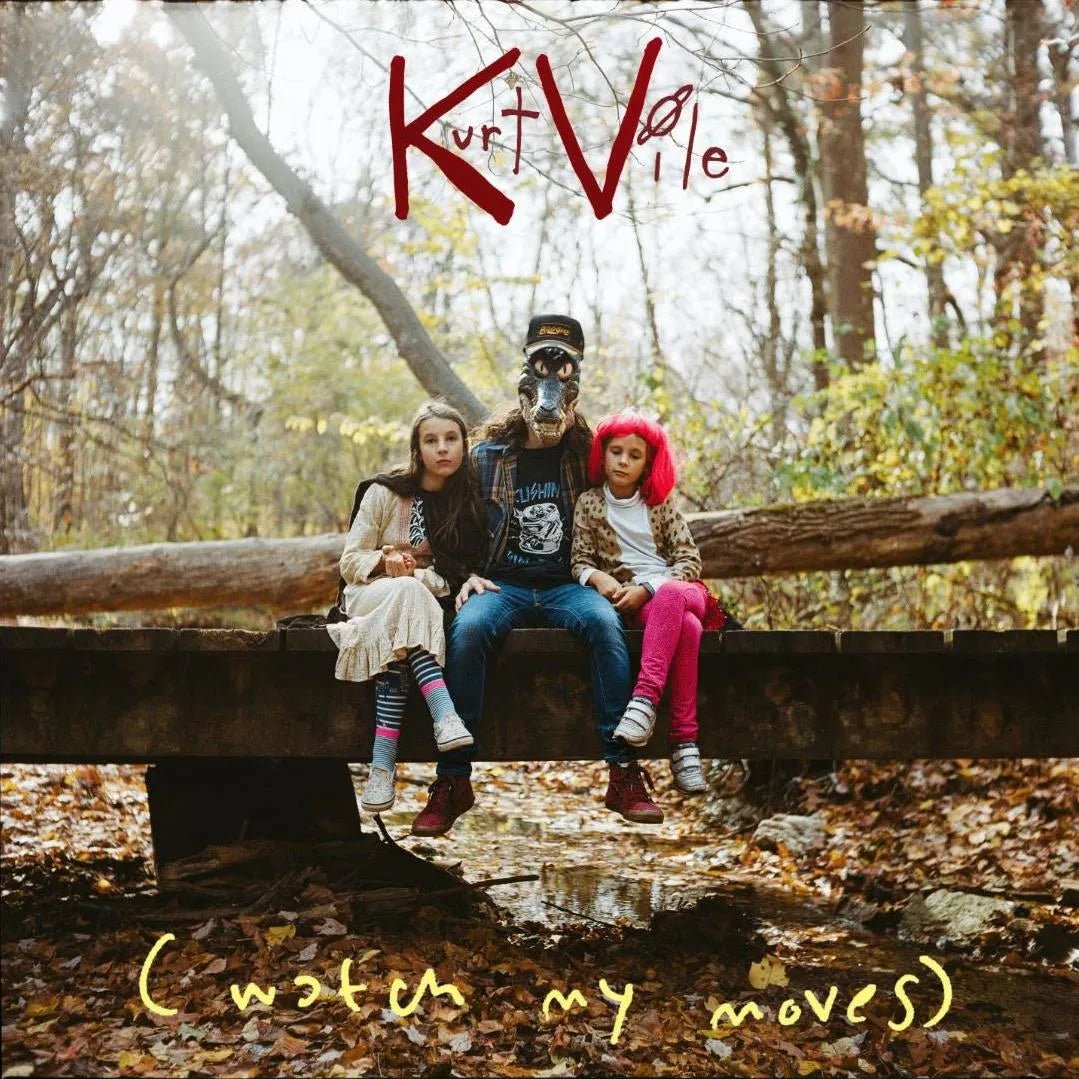 Kurt Vile Watch My Moves double LP album cover