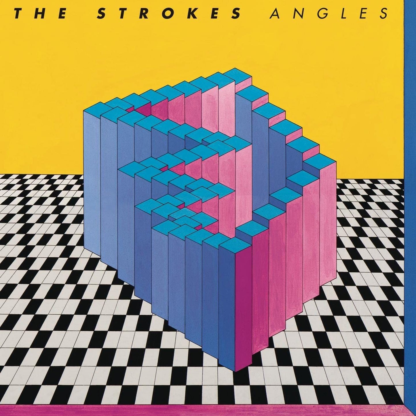 The Strokes Angles LP vinyl album featuring Under Cover of Darkness