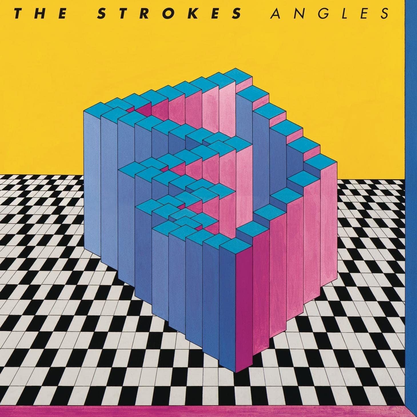 The Strokes Angles LP vinyl album featuring Under Cover of Darkness