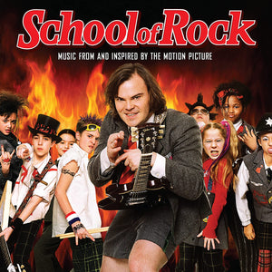 Various - School Of Rock Soundtrack (9784347) Etched 2 LP Set Orange Vinyl