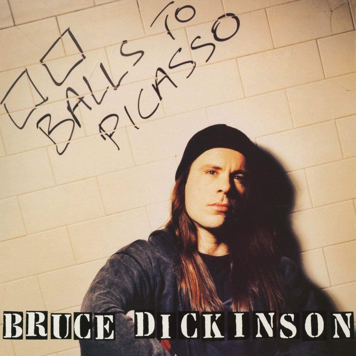 Bruce Dickinson – Balls To Picasso 1994 heavy metal vinyl LP cover