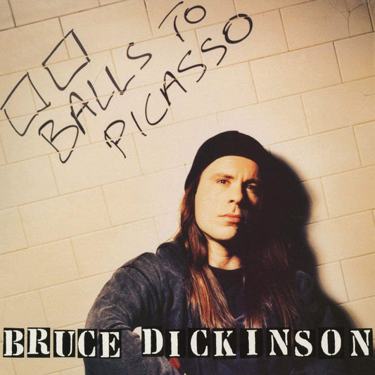 Bruce Dickinson – Balls To Picasso 1994 heavy metal vinyl LP cover