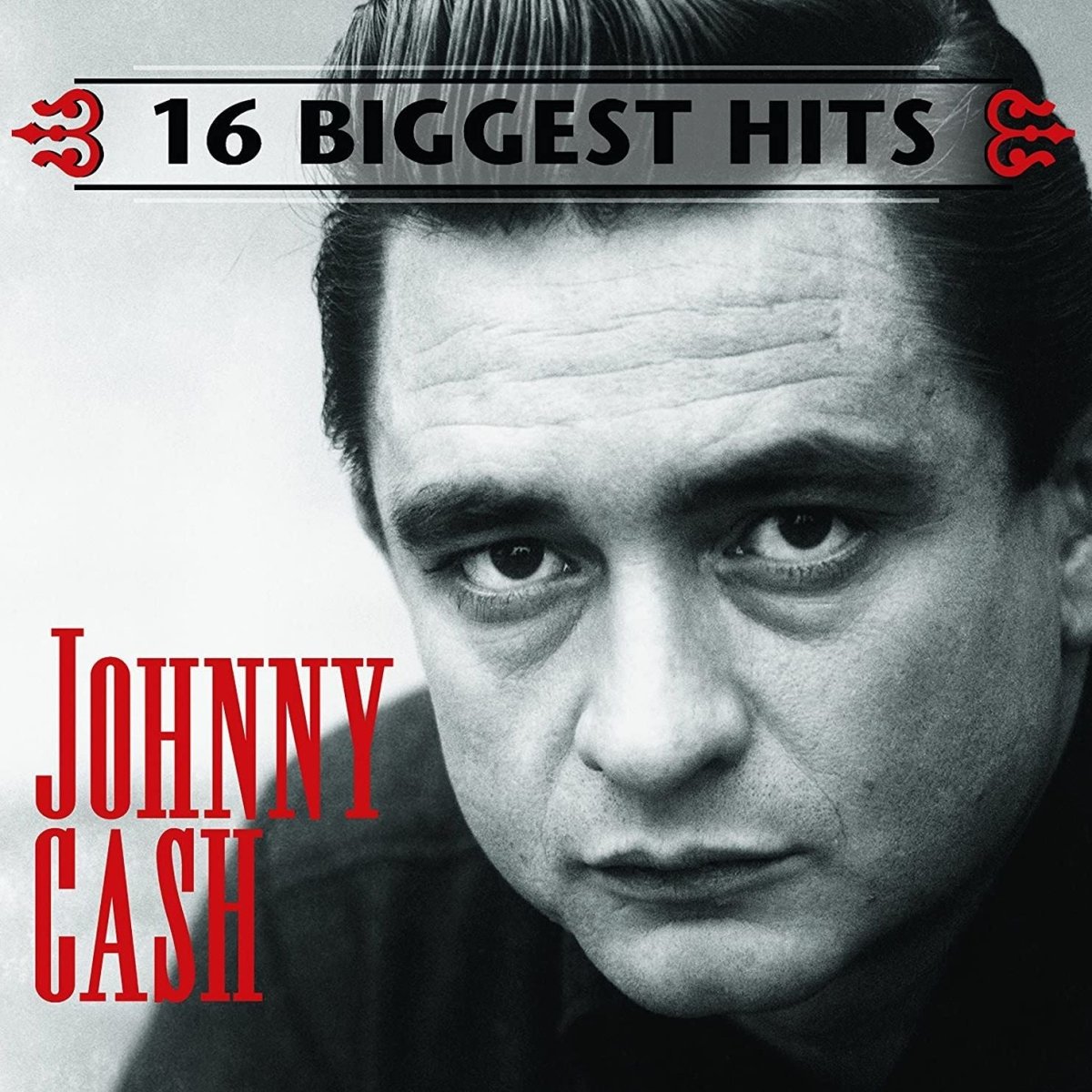 Johnny Cash 16 Biggest Hits album cover artwork