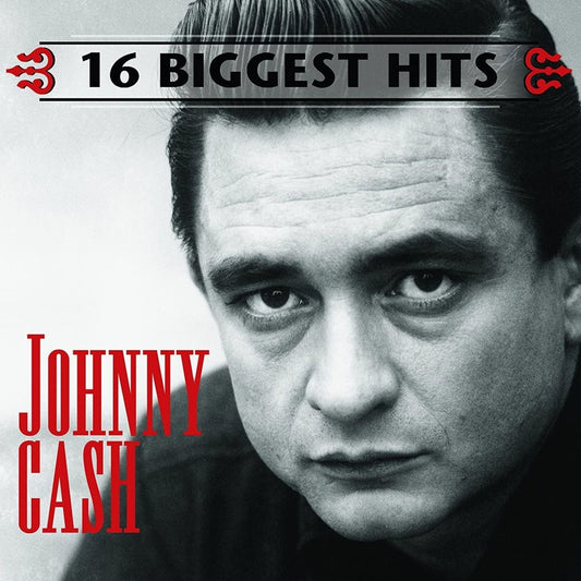 Johnny Cash 16 Biggest Hits album cover artwork