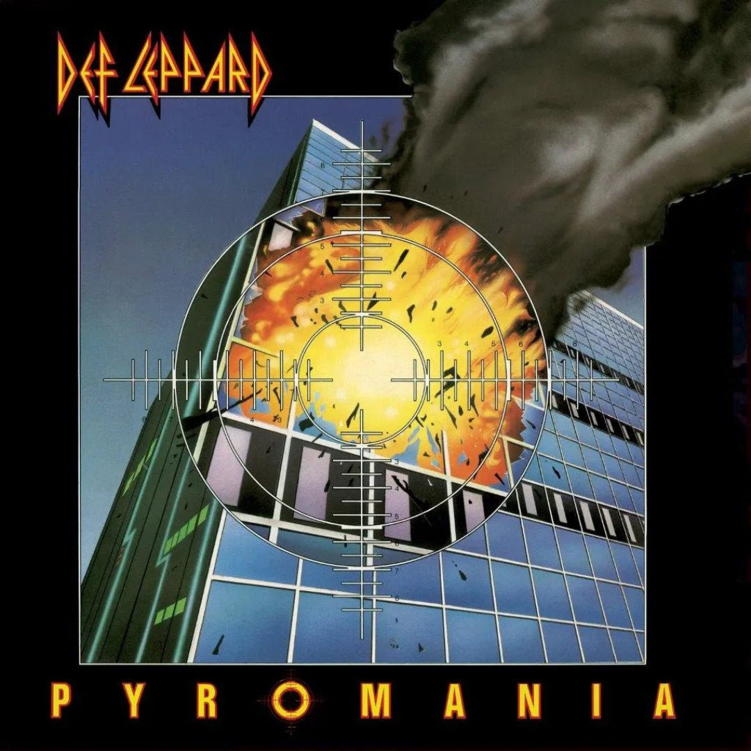 Def Leppard Pyromania classic rock vinyl album featuring Photograph and Rock of Ages

