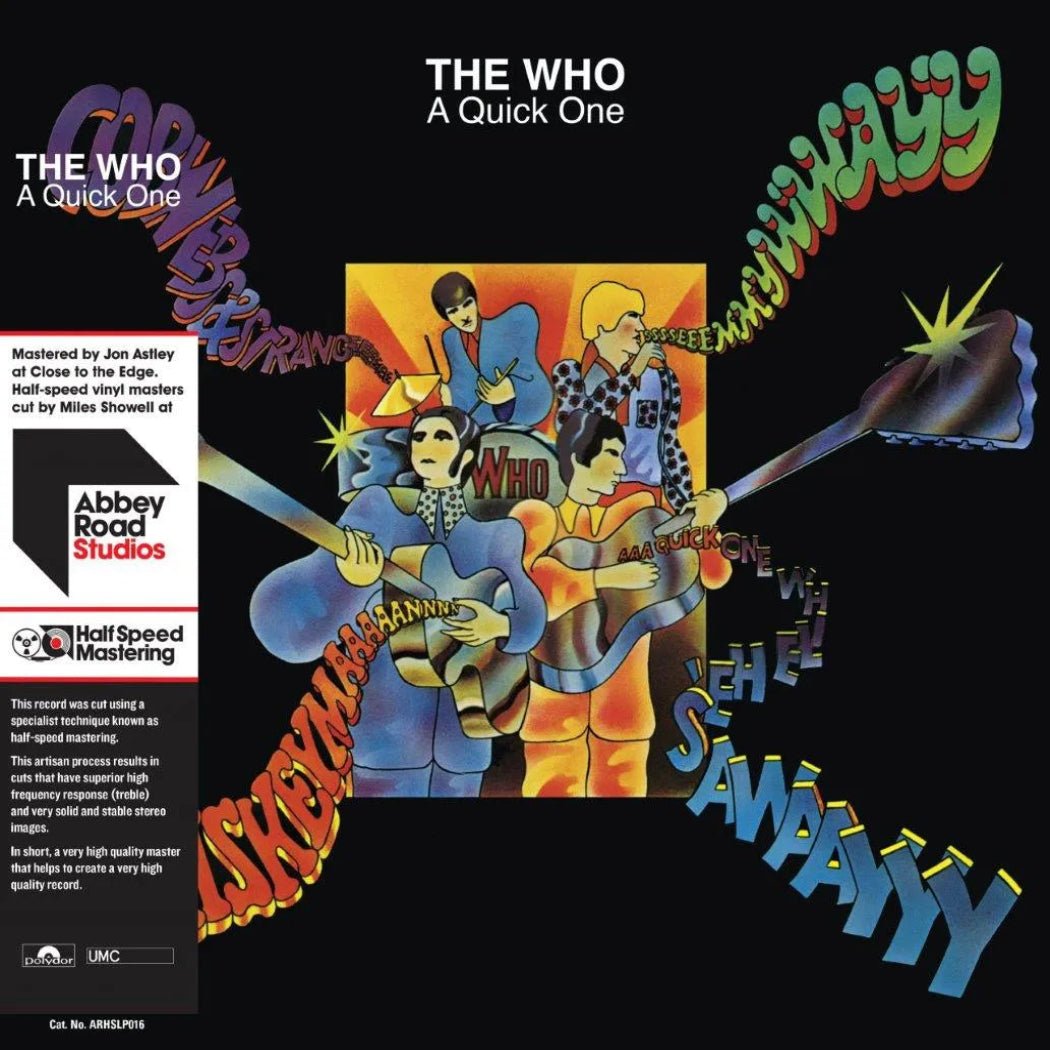 The Who – A Quick One LP half-speed mastered at Abbey Road Studios.