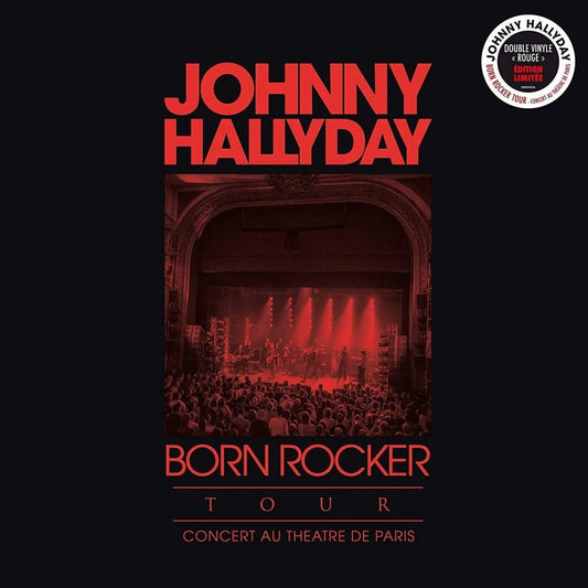 Johnny Hallyday - Born Rocker Tour 2 LP Set Red Vinyl - 1 - LP - Orchard Records