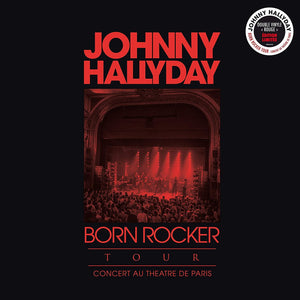 Johnny Hallyday - Born Rocker Tour (9549533) 2 LP Set Red Vinyl