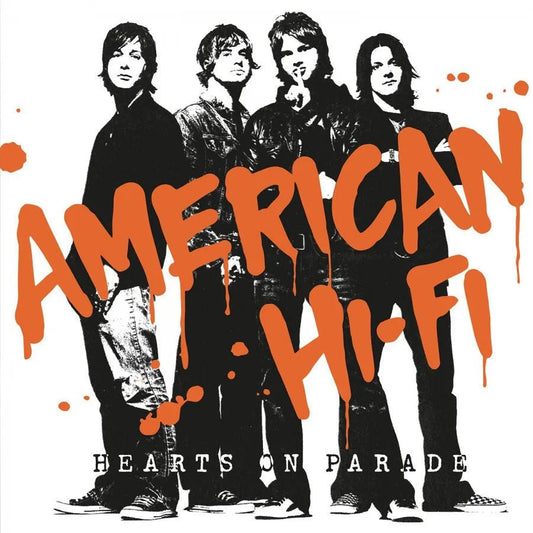 American Hi - Fi - Hearts On Parade LP Orange Vinyl - 1 - LP - Orchard Records