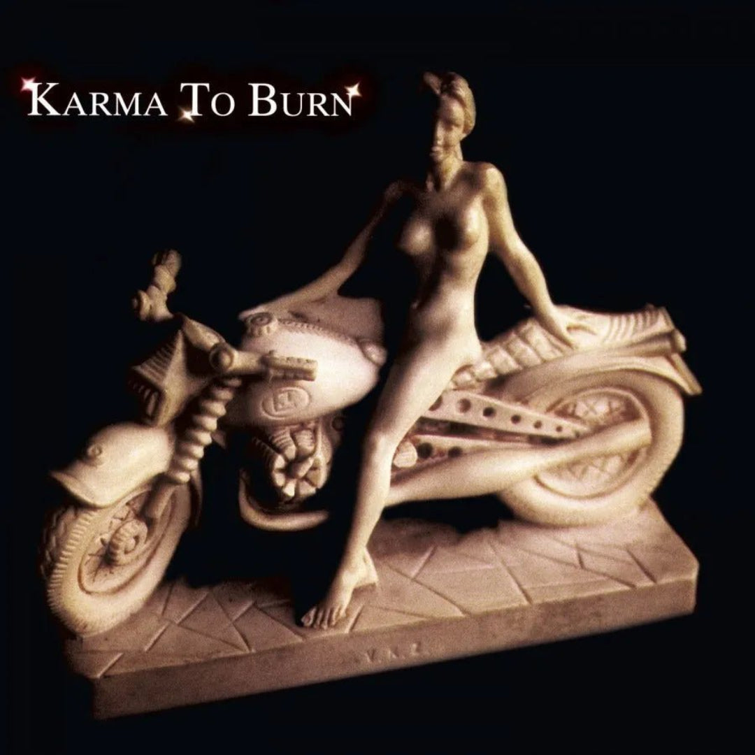 Karma To Burn LP clear black marbled vinyl instrumental stoner rock album record