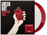 Green Day - American Idiot (9362492281) 2 LP Set Red & White Swirled Vinyl