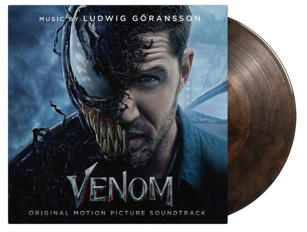 Ludwig Goransson - Venom Soundtrack LP Clear & Black Marbled Vinyl - 2 - LP - Orchard Records