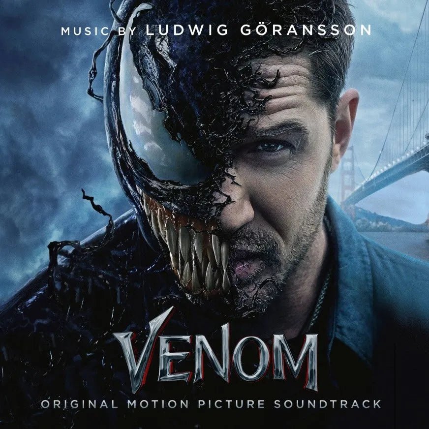 Ludwig Goransson - Venom Soundtrack LP Clear & Black Marbled Vinyl - 1 - LP - Orchard Records