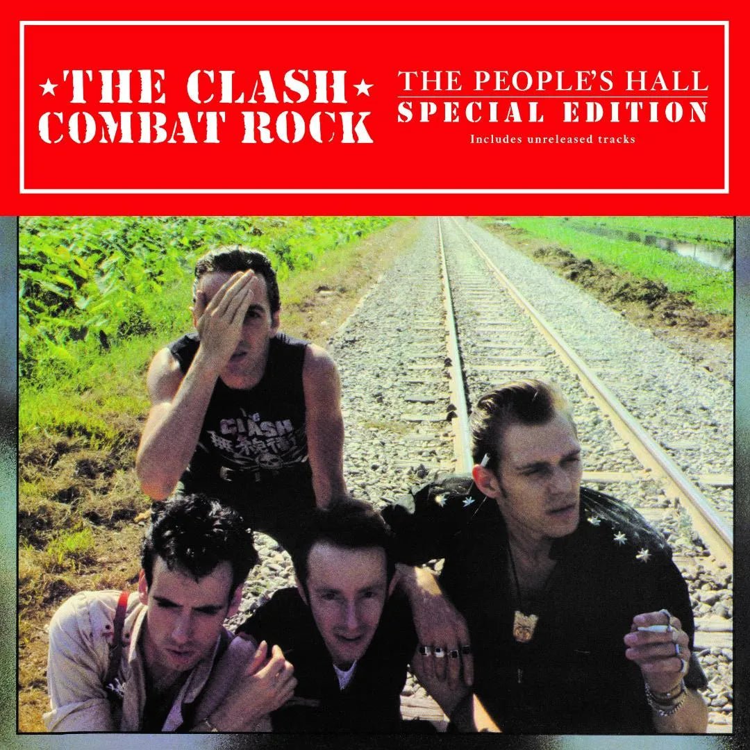 The Clash Combat Rock and The People’s Hall expanded 2 CD set edition.