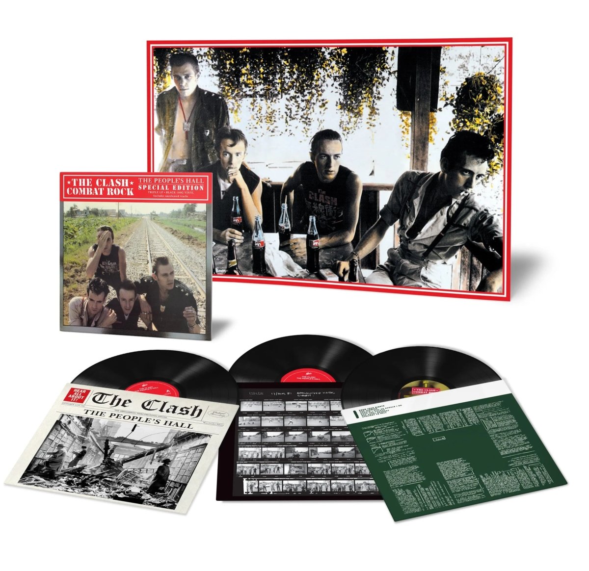 The Clash - Combat Rock / The People's Hall 3 LP - 2 - LP - Orchard Records