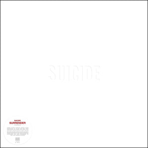 Suicide - Surrender (SUICIDELP06) 2 LP Set Red Vinyl