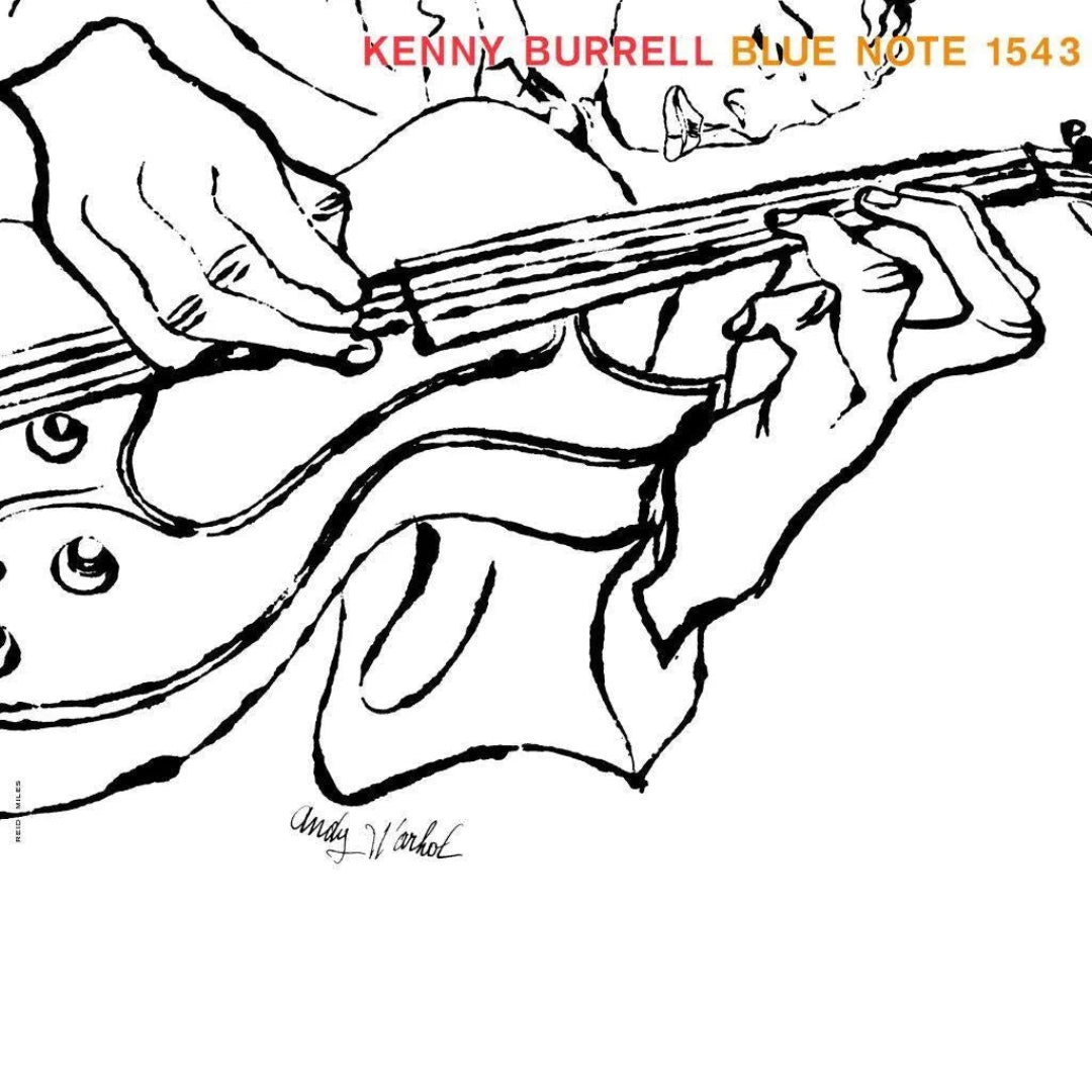 Kenny Burrell self-titled LP vinyl album with classic Blue Note cover art