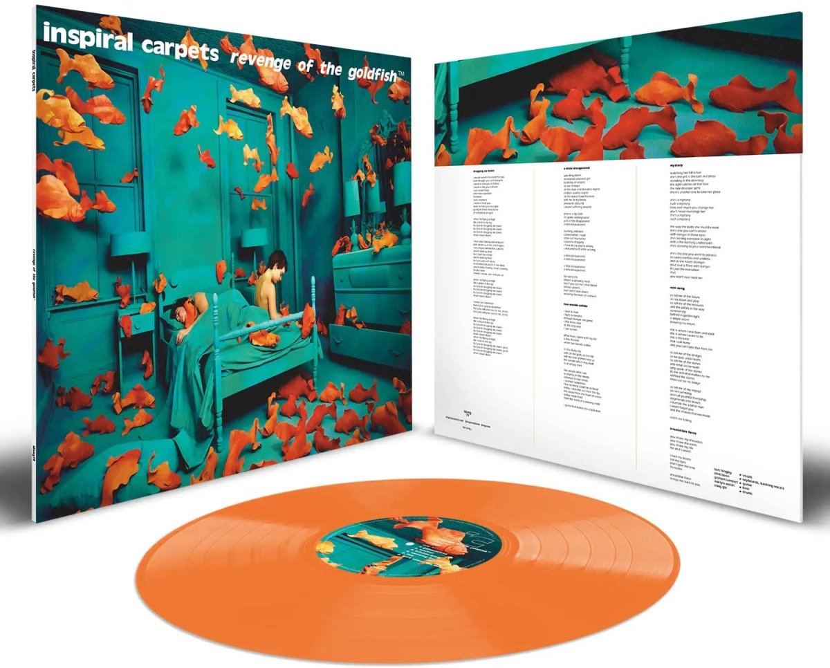 Inspiral Carpets - Revenge Of The Goldfish LP Gold Vinyl - 2 - LP - Orchard Records