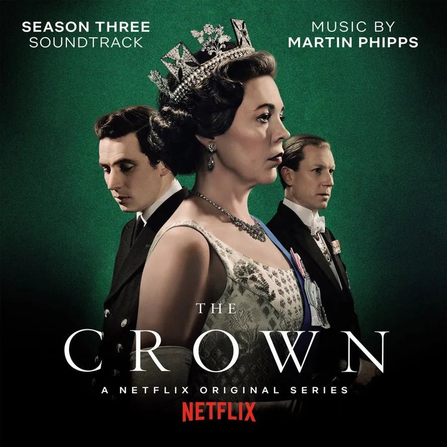 Martin Phipps - The Crown Season 3 Soundtrack LP Blue Vinyl - 1 - LP - Orchard Records