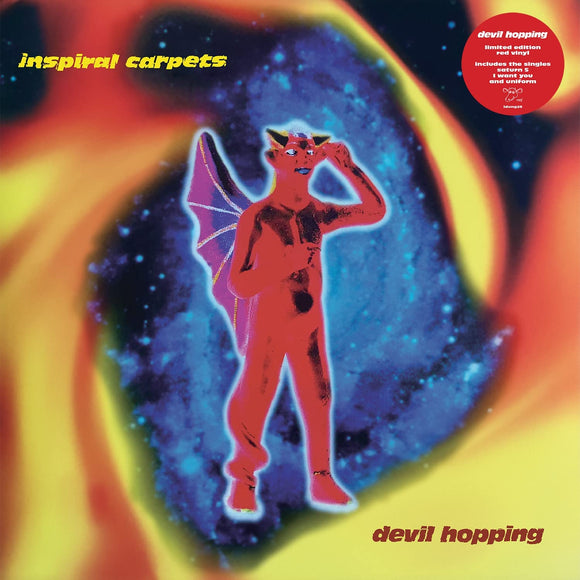 Inspiral Carpets - Devil Hopping (LDUNG25) LP Red Vinyl