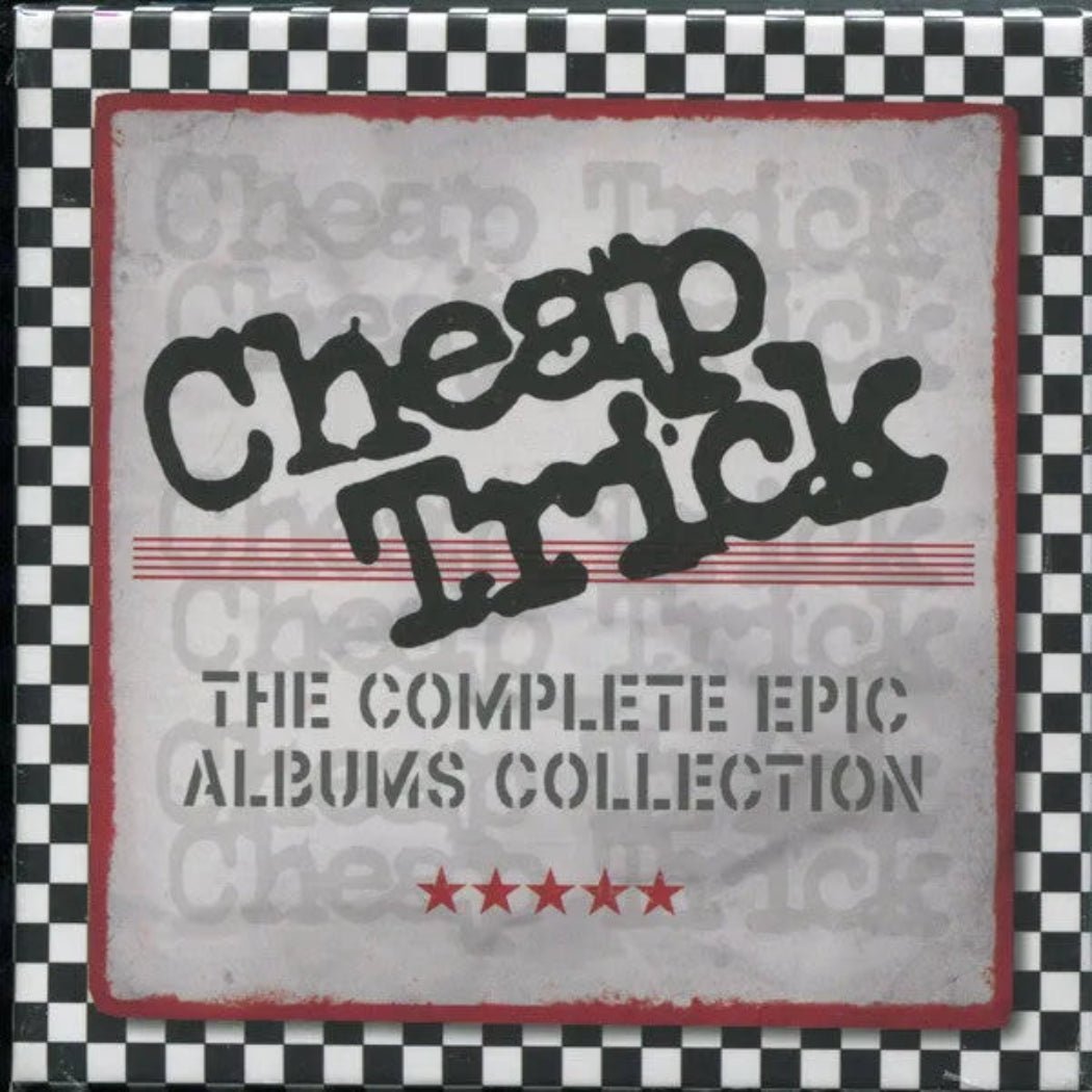 Cheap Trick Complete Epic Albums 14CD box set cover artwork