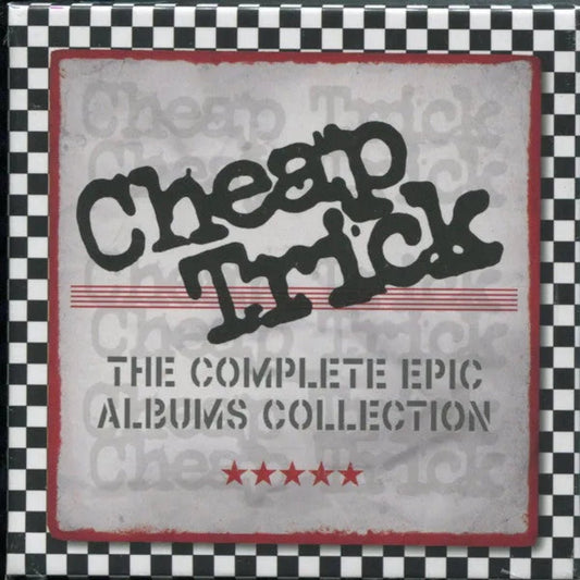 Cheap Trick Complete Epic Albums 14CD box set cover artwork
