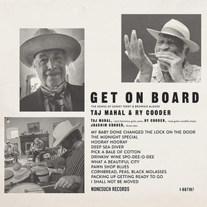 Taj Mahal & Ry Cooder - Get On Board: The Songs Of Sonny Terry & Brownie McGhee (9791355) LP