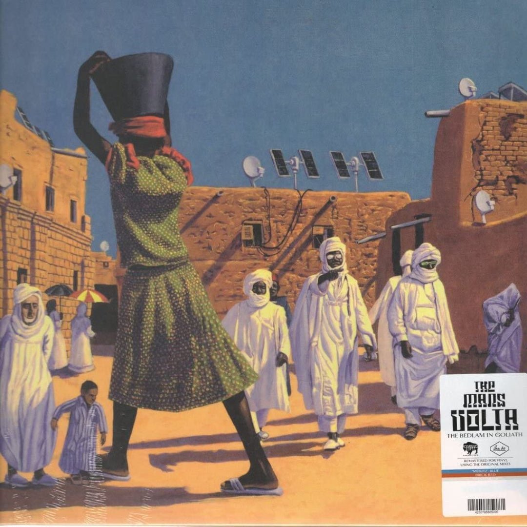 The Mars Volta The Bedlam In Goliath 3 LP red blue clear vinyl