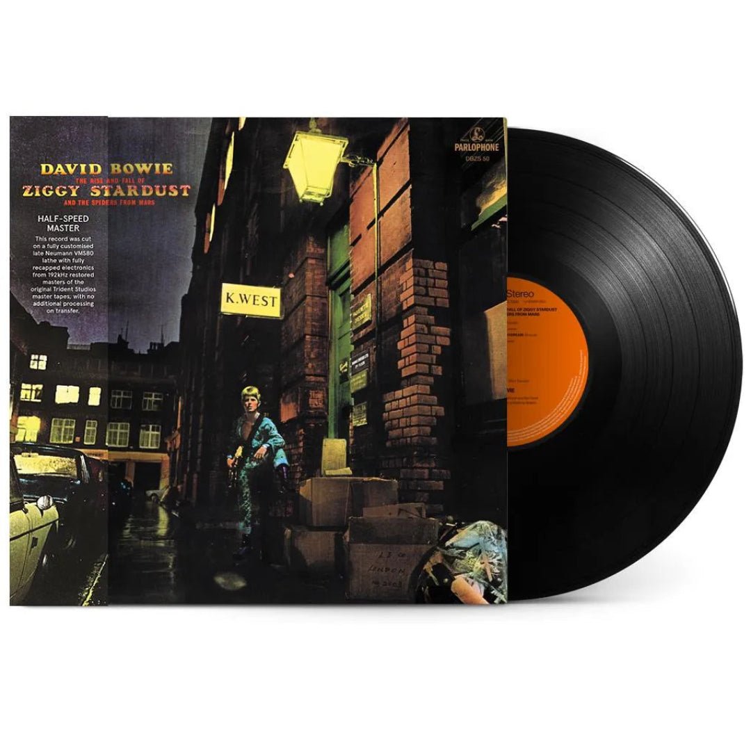 Classic Bowie Ziggy Stardust LP half speed master with iconic glam rock sound
