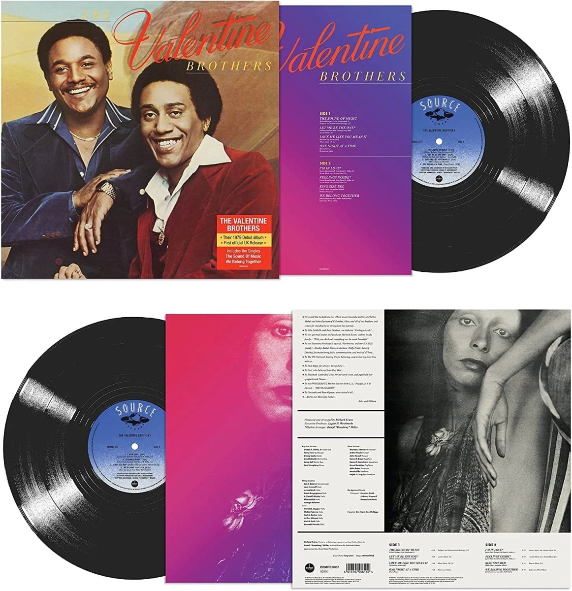 The Valentine Brothers - Valentine Brothers LP - 2 - LP - Orchard Records