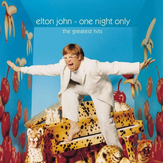 Elton John One Night Only 2 LP live album cover artwork iconic performance