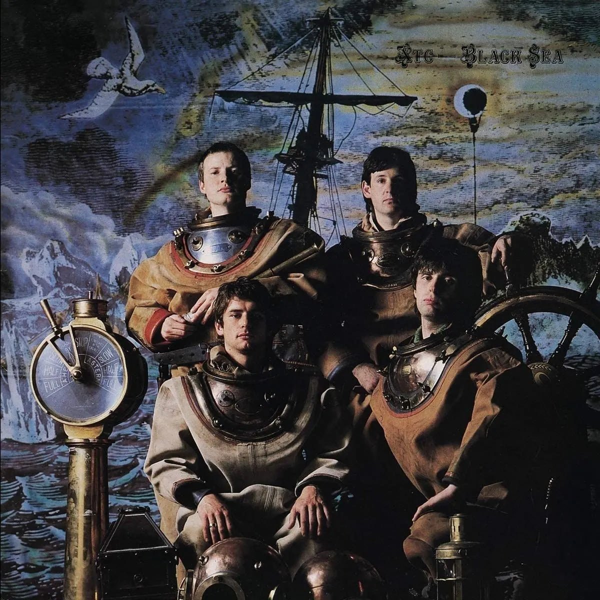 XTC Black Sea record front sleeve artwork