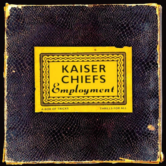2005 debut Employment by Kaiser Chiefs LP artwork