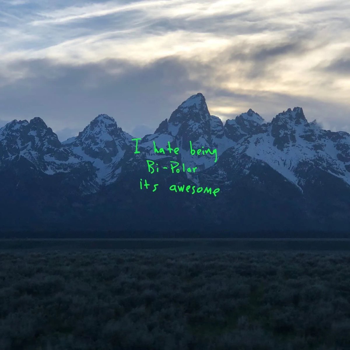 Kanye West Ye featuring 070 Shake and Kid Cudi