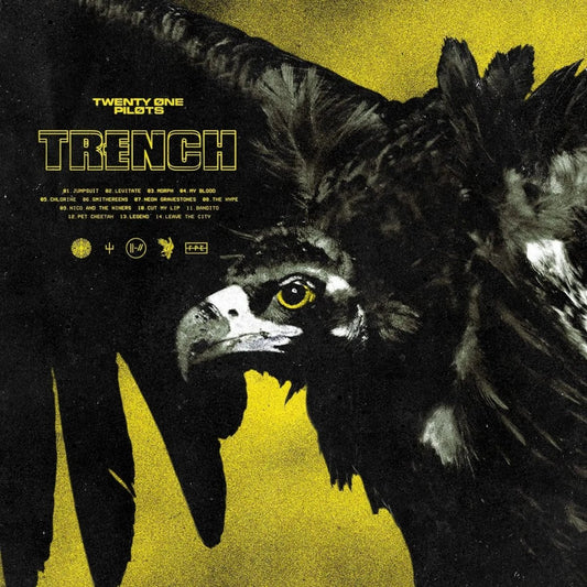 Twenty One Pilots Trench 2LP set album cover featuring bold artwork