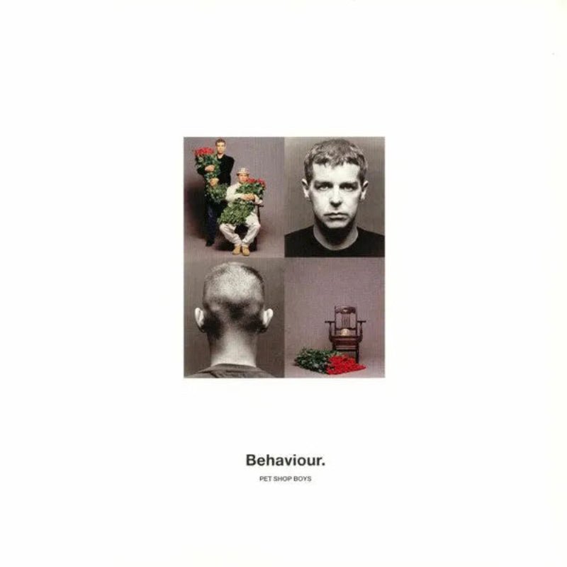 Pet Shop Boys – Behaviour LP front cover featuring minimalist design

