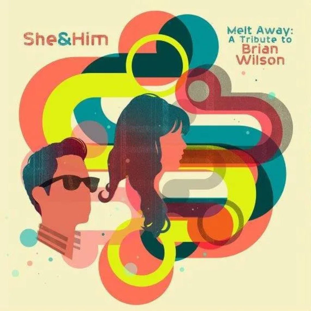 She & Him Melt Away album cover tribute to Brian Wilson
