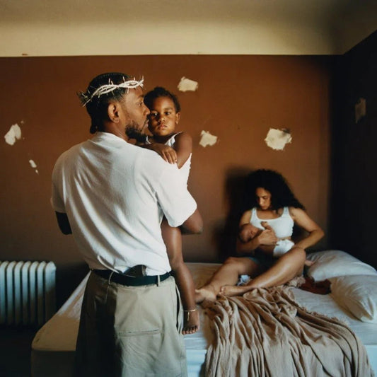 Kendrick Lamar Mr. Morale & The Big Steppers CD album with minimalist cover art