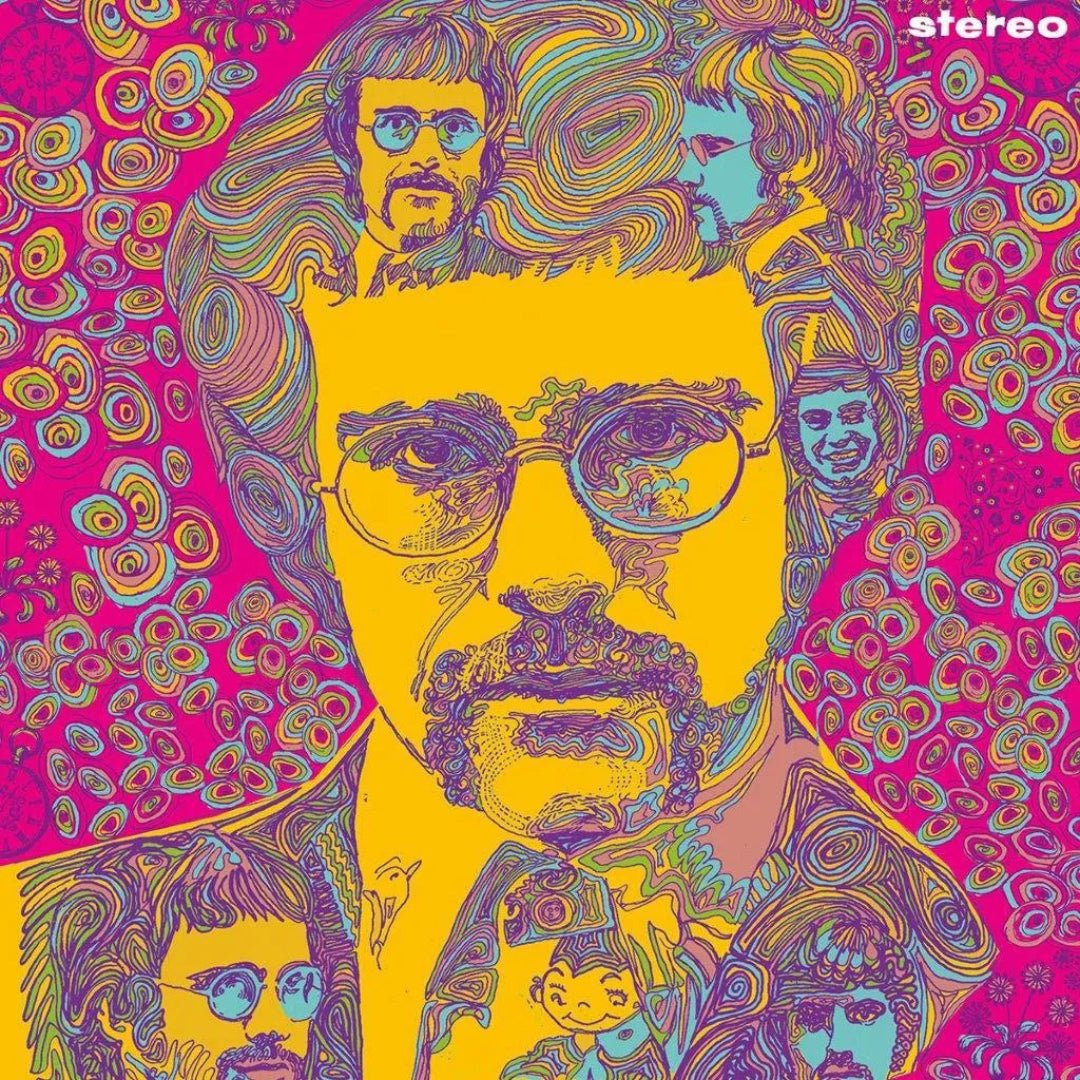 Elton John Regimental Sgt. Zippo vinyl LP featuring early recordings from 1968 debut sessions