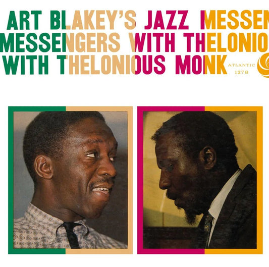 Art Blakey and Thelonious Monk 2LP album cover reissue