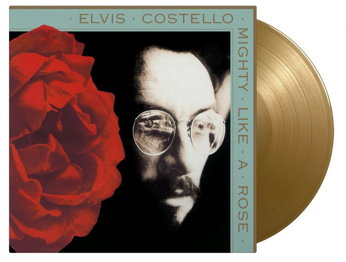 Elvis Costello - Mighty Like A Rose LP Gold Vinyl - 2 - LP - Orchard Records