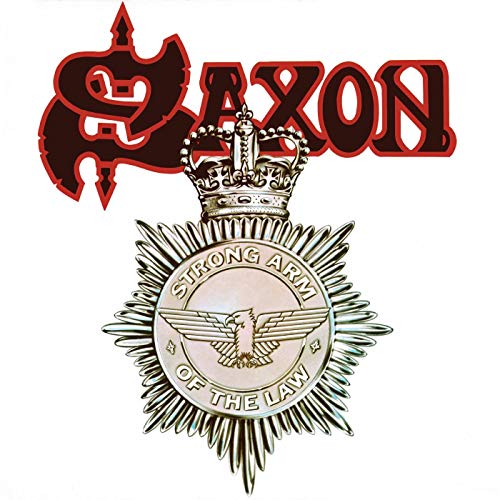 Saxon - Strong Arm Of The Law (BMGCAT160LP) LP White Splatter Vinyl