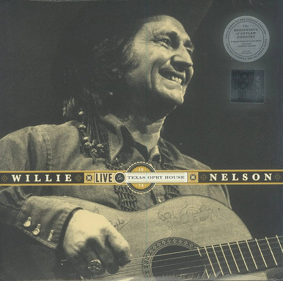 Willie Nelson - Live At The Texas Opry House 1974 2 LP - 1 - LP - Orchard Records