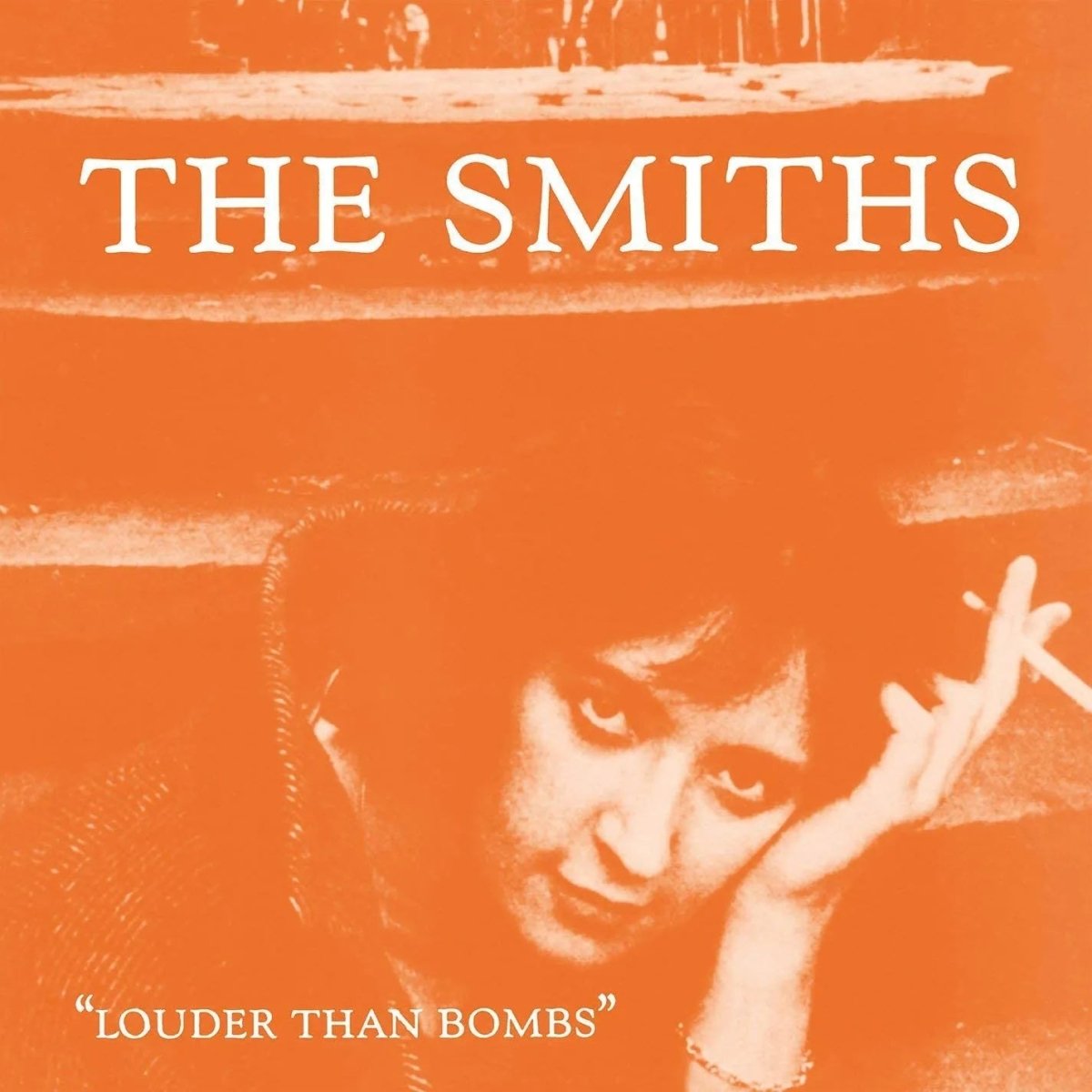 Louder Than Bombs by The Smiths double vinyl set featuring singles, B-sides, and BBC tracks