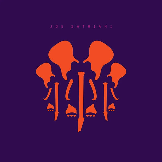 Joe Satriani The Elephants Of Mars 2 LP vinyl set front cover artwork and design