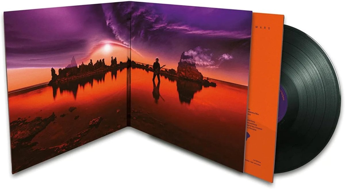Joe Satriani The Elephants Of Mars double LP vinyl edition with discs and gatefold