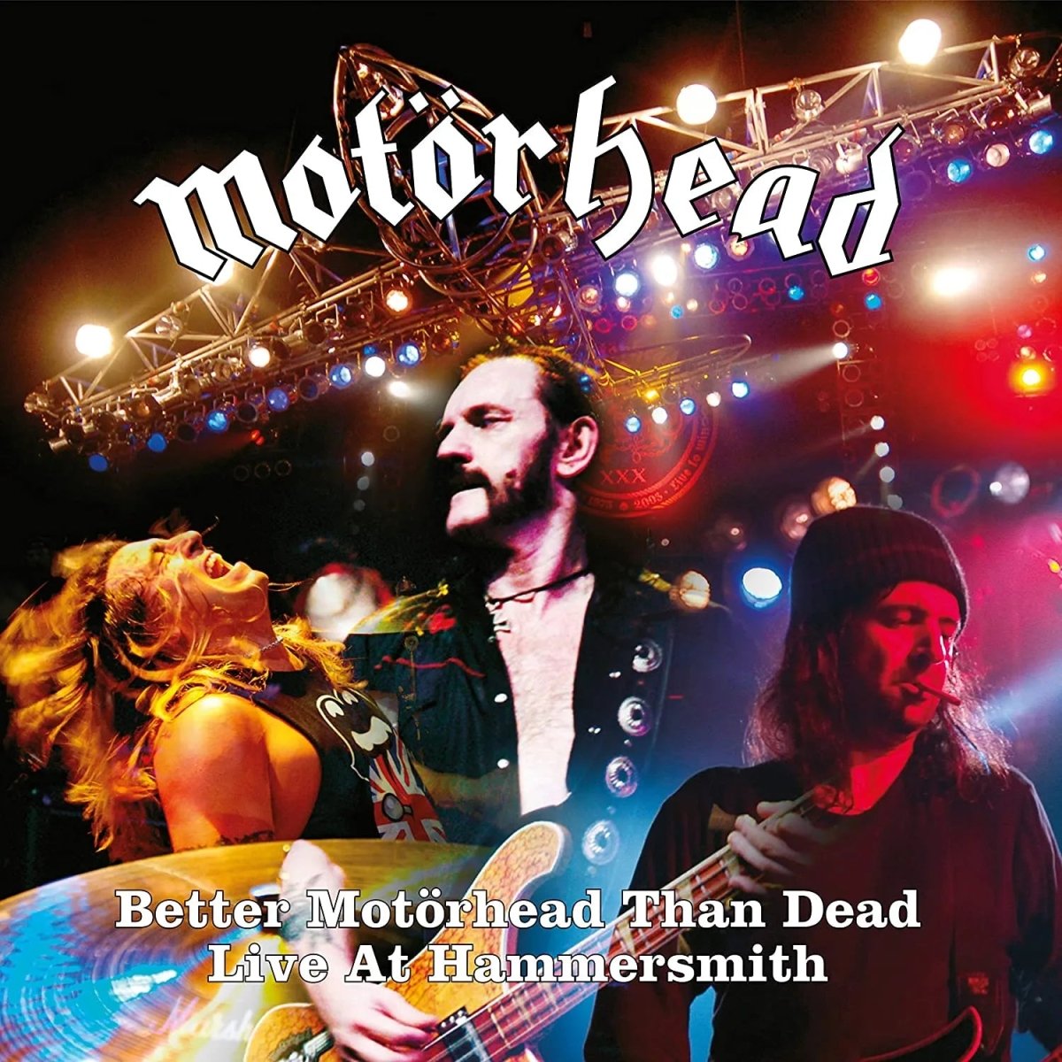 Motörhead Better Motörhead Than Dead live album 2 CD set cover art