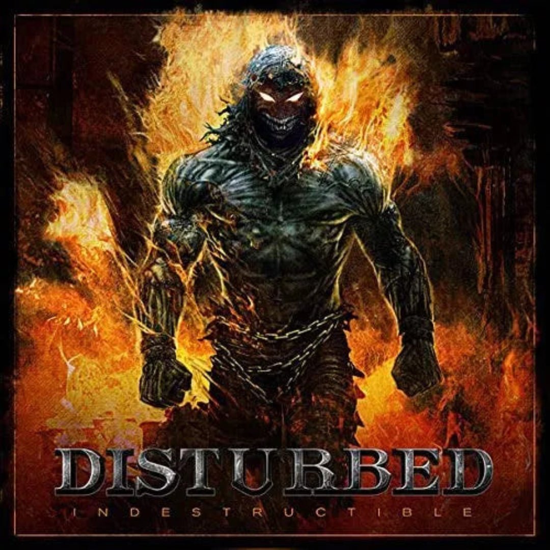 Disturbed Indestructible LP album cover artwork